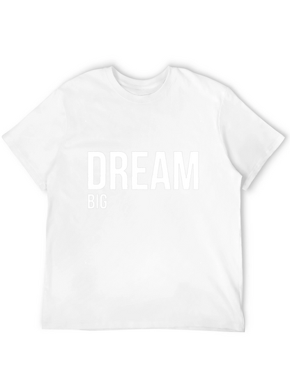 Dream Big Graphic Black T-Shirt