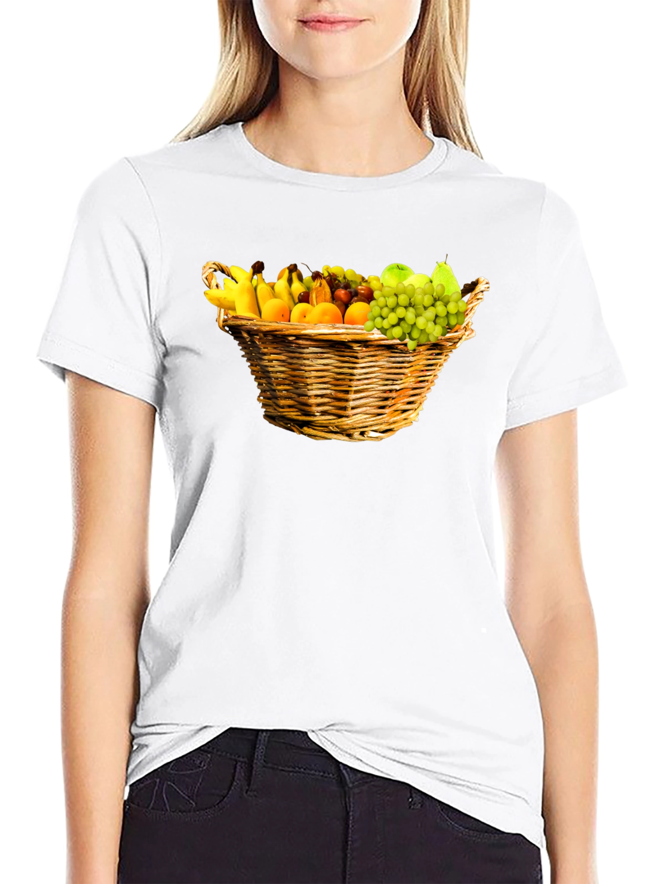 Fruit Basket T-Shirt - Fresh & Stylish!