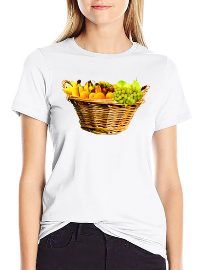 Fruit Basket T-Shirt - Fresh & Stylish!