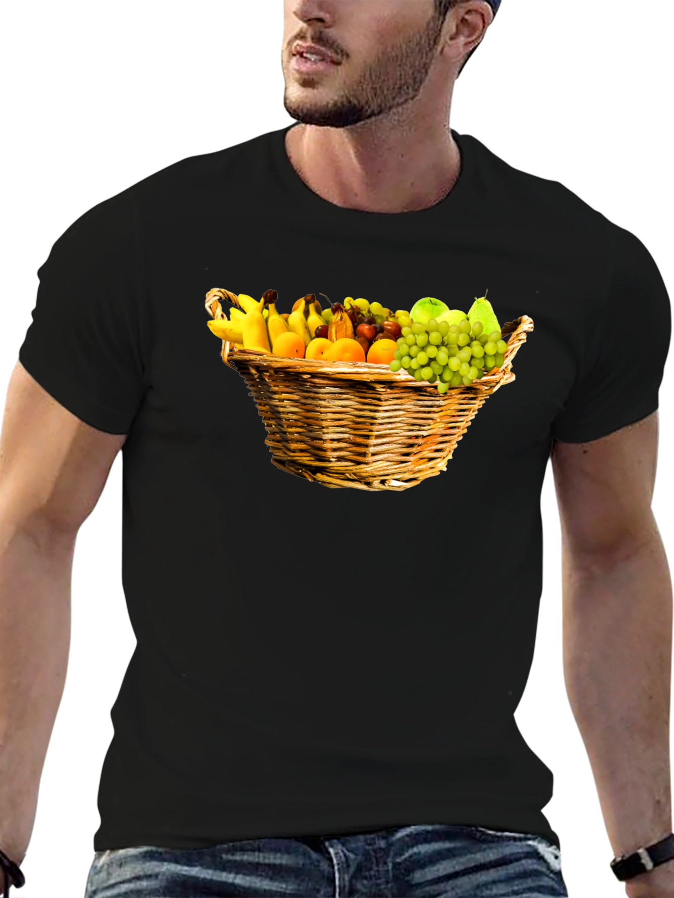 Fruit Basket T-Shirt - Fresh & Stylish!