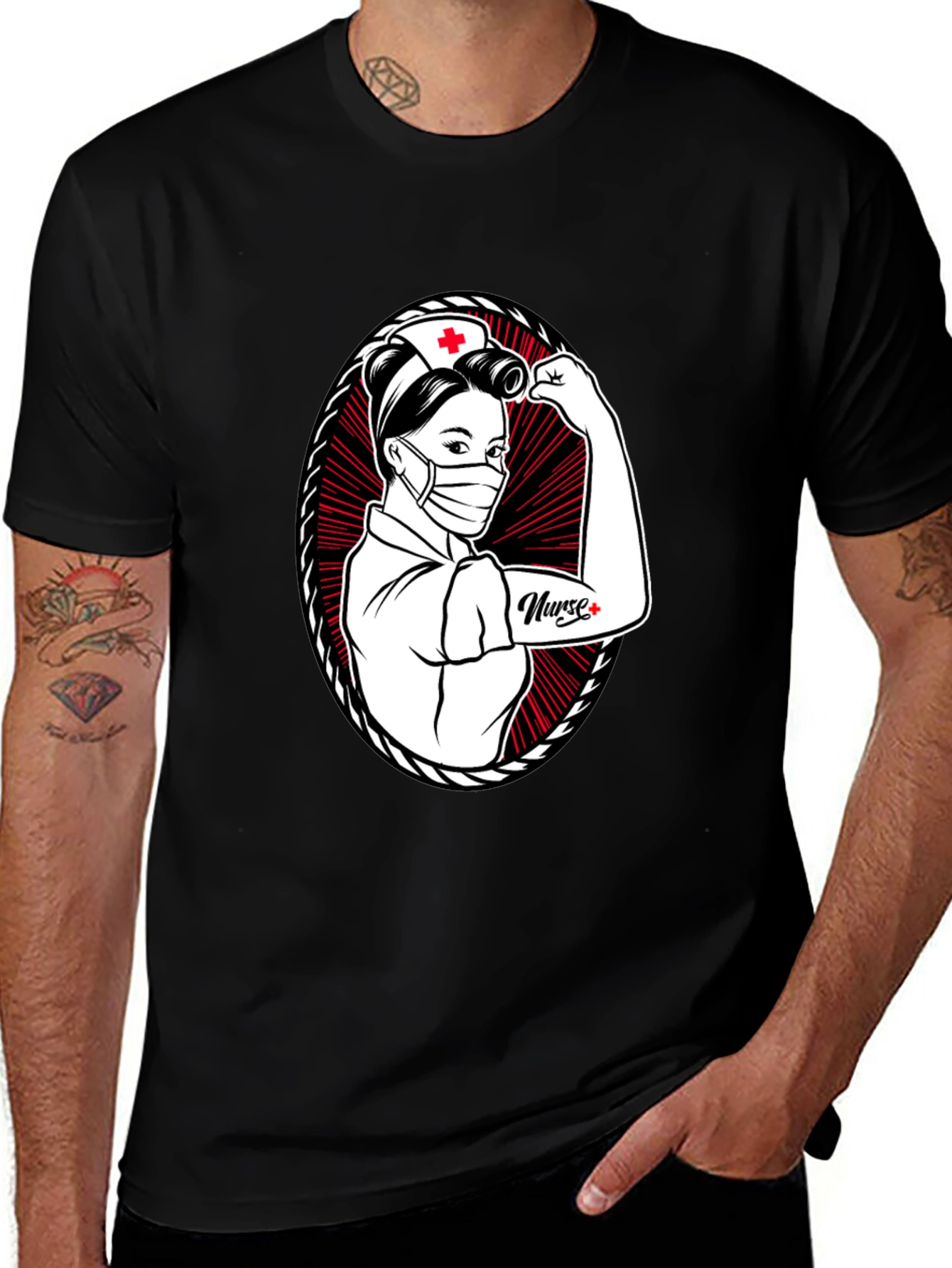 Nurse Power T-Shirt - Strong Womens Design