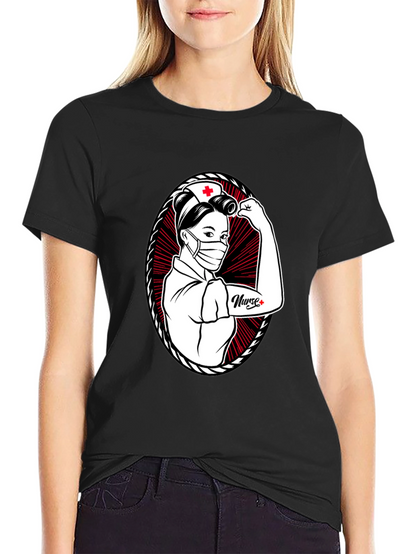 Nurse Power T-Shirt - Strong Womens Design