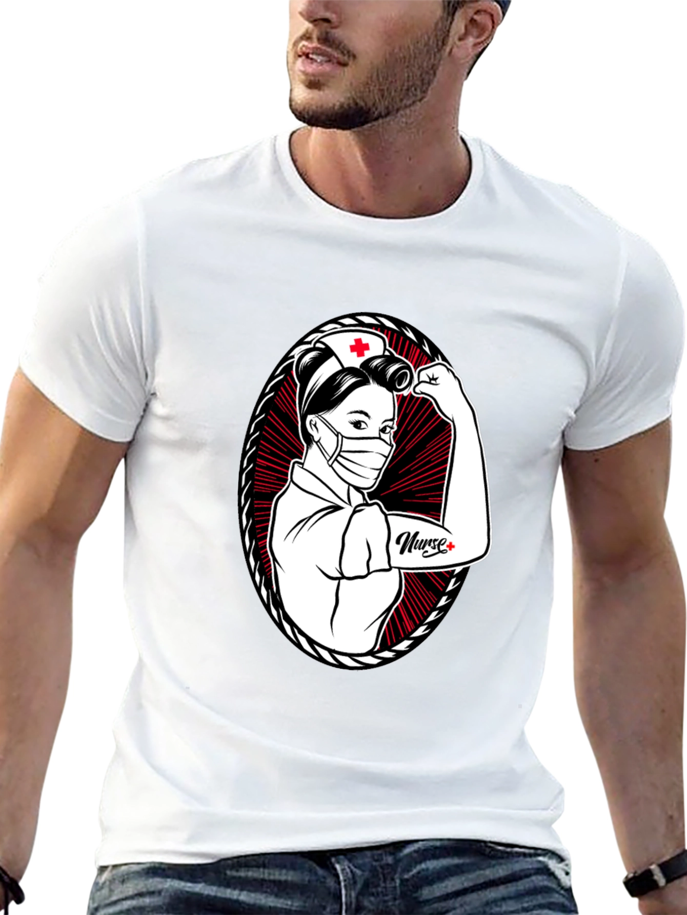 Nurse Power T-Shirt - Strong Womens Design