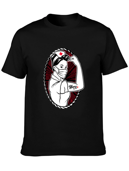 Nurse Power T-Shirt - Strong Womens Design