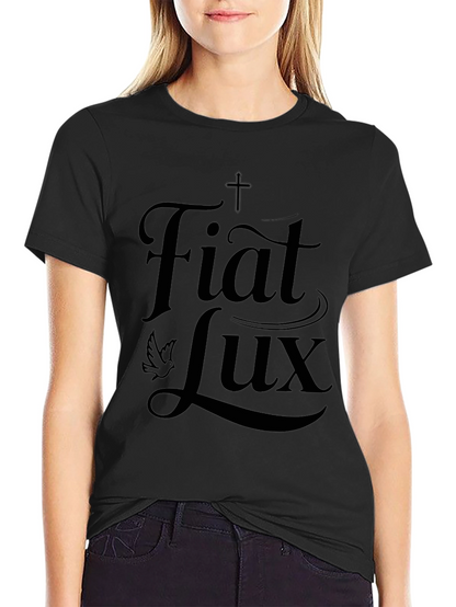 Fiat Lux Graphic T-Shirt - Black