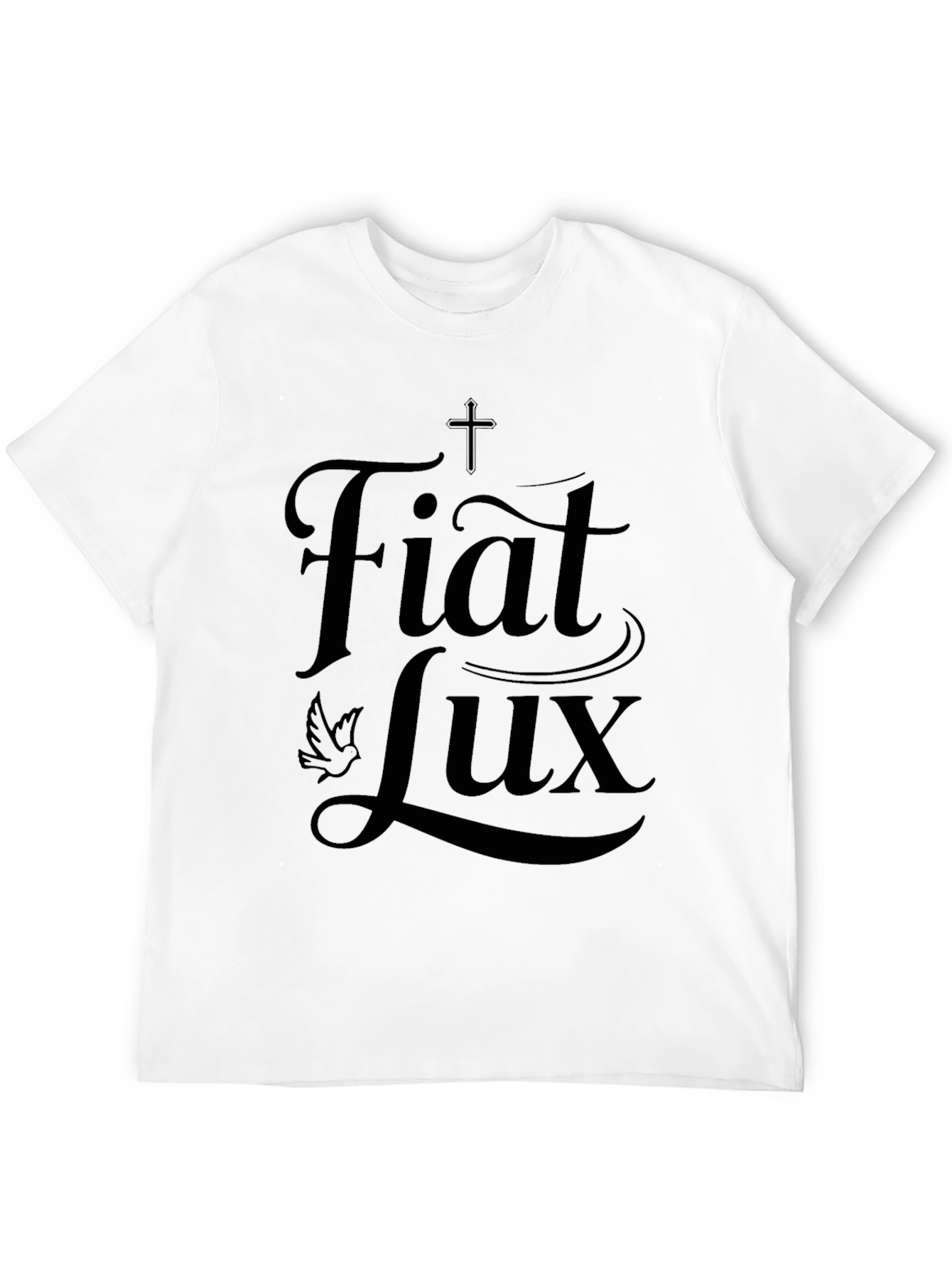 Fiat Lux Graphic T-Shirt - Black