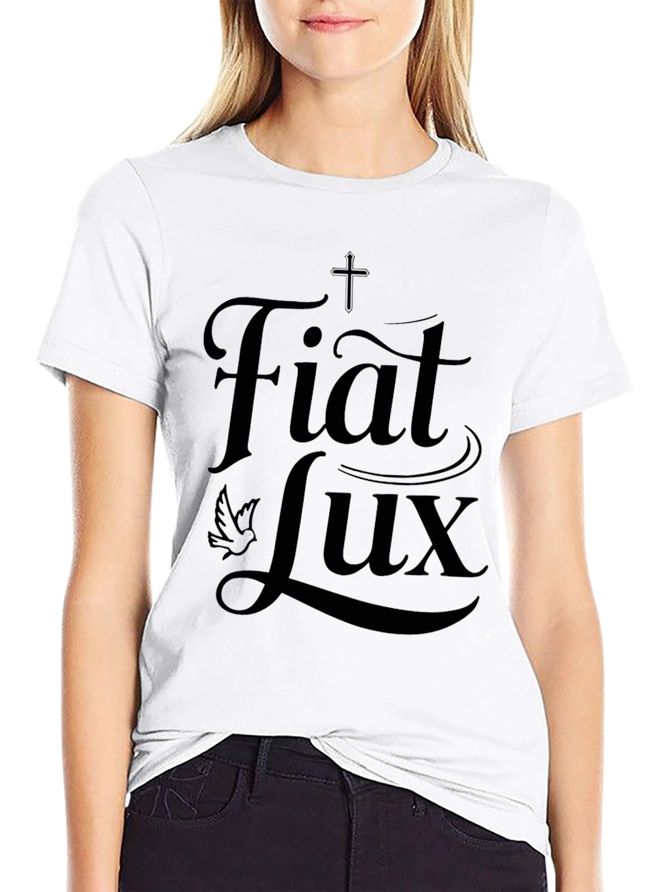 Fiat Lux Graphic T-Shirt - Black