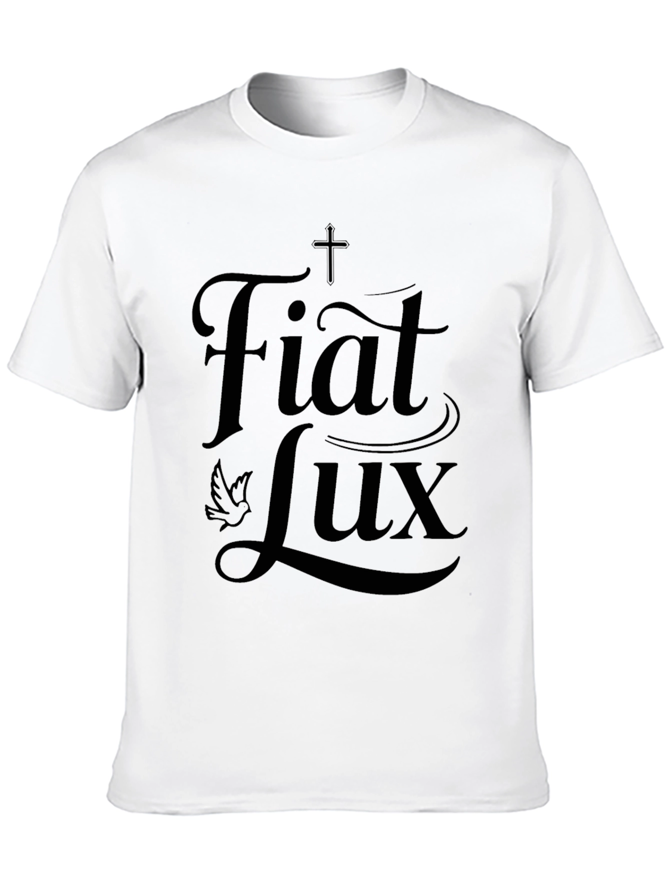 Fiat Lux Graphic T-Shirt - Black
