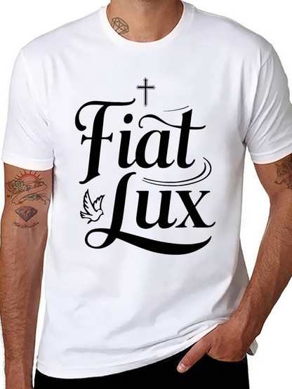 Fiat Lux Graphic T-Shirt - Black