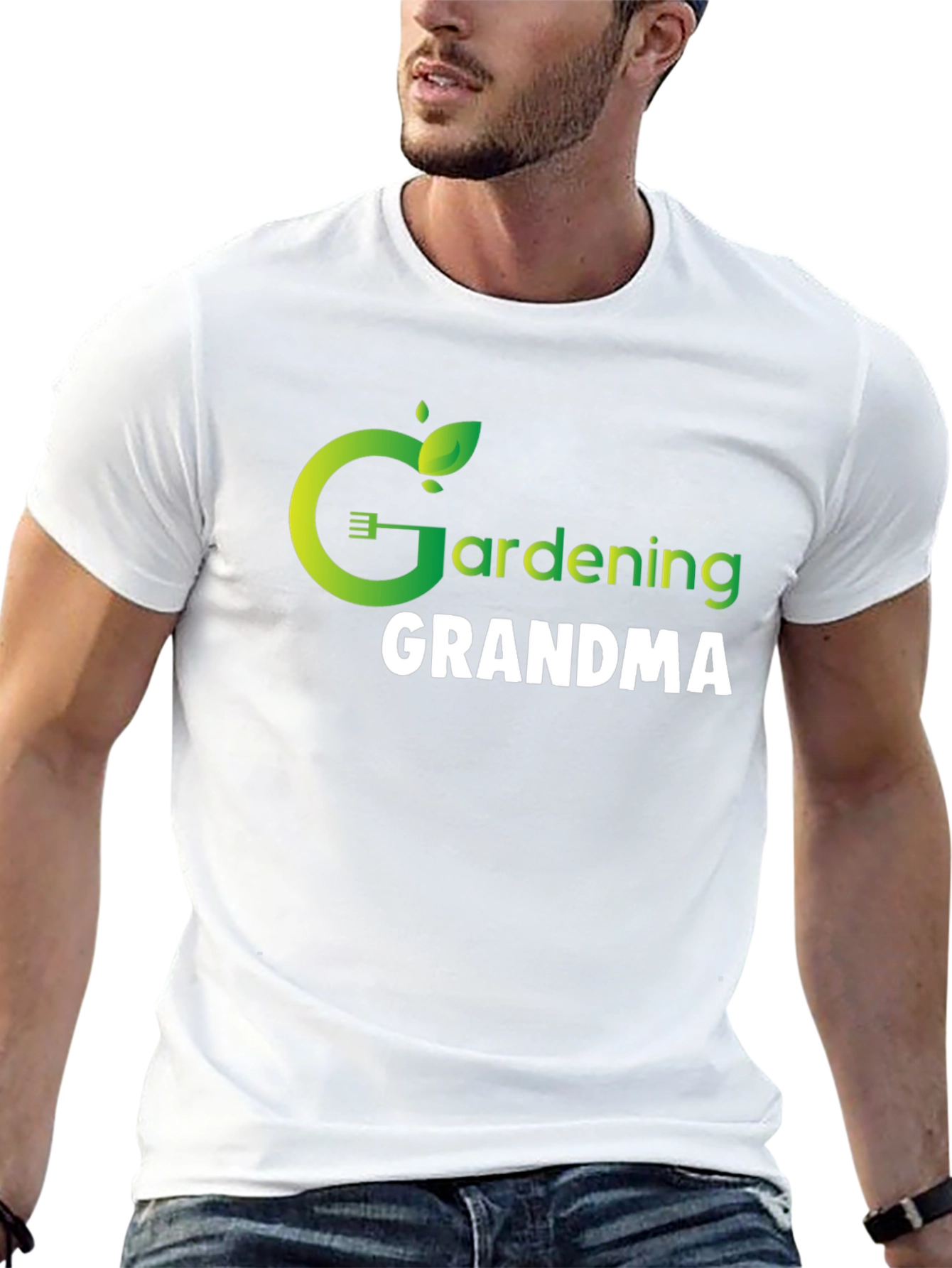 Gardening Grandma T-Shirt - Black