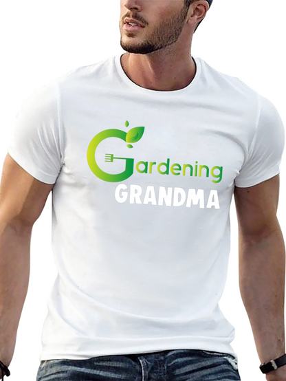 Gardening Grandma T-Shirt - Black