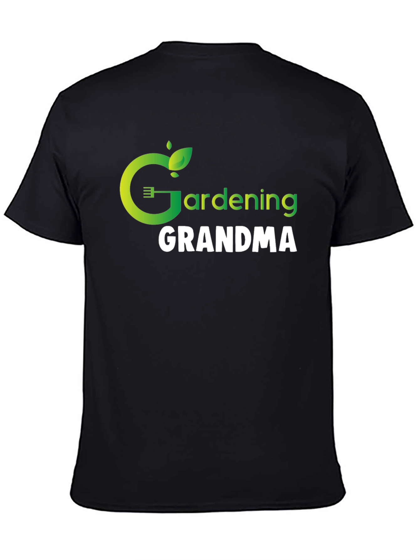Gardening Grandma T-Shirt - Black