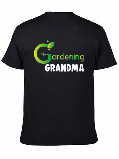 Gardening Grandma T-Shirt - Black