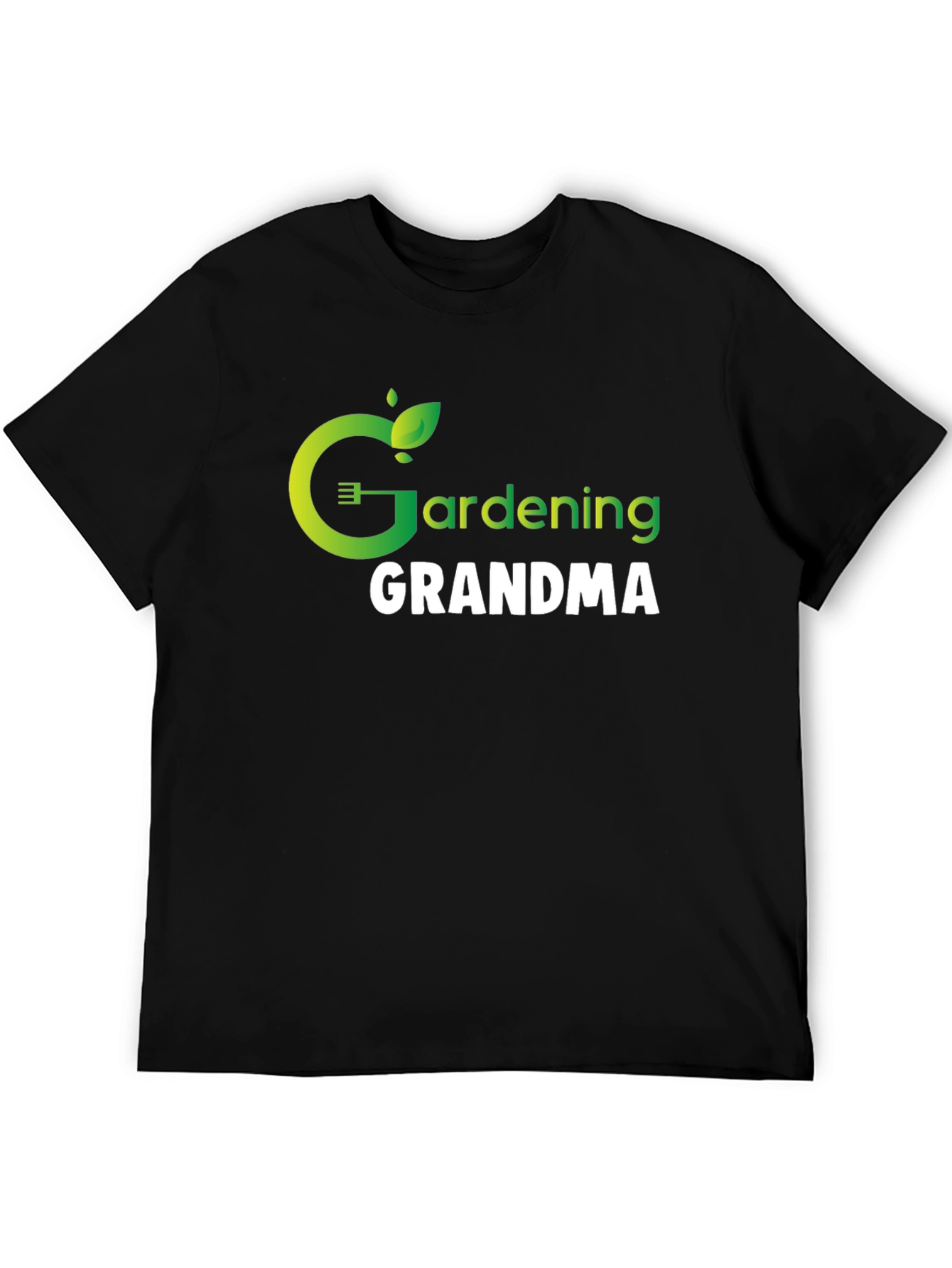 Gardening Grandma T-Shirt - Black