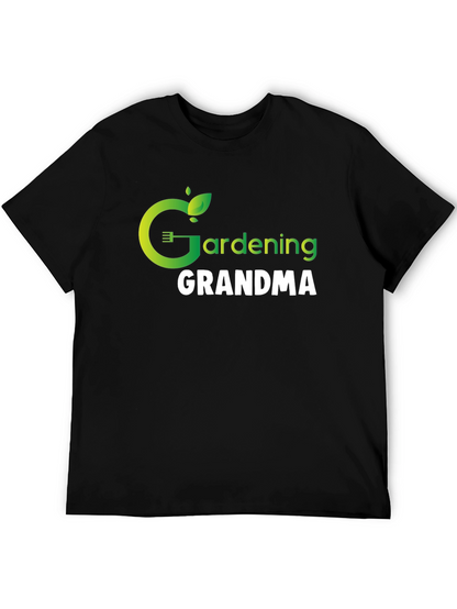 Gardening Grandma T-Shirt - Black