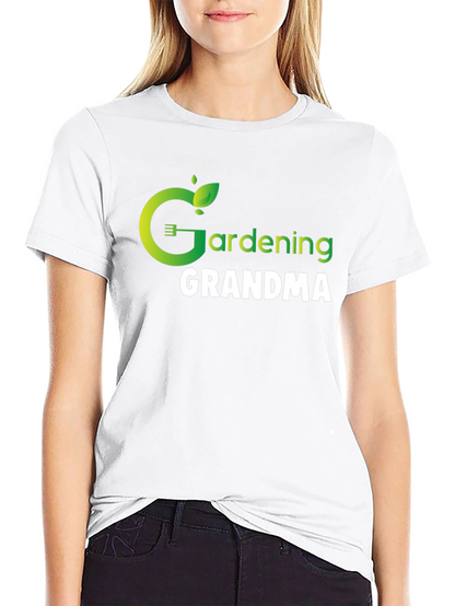 Gardening Grandma T-Shirt - Black