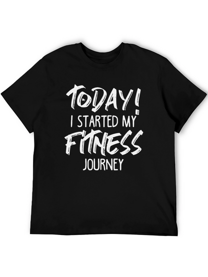Fitness Journey Motivation T-Shirt