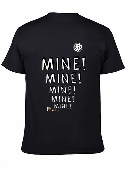 MINE! T-Shirt - Funny Volleyball Seagull Design
