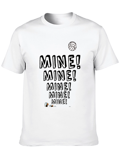 MINE! T-Shirt - Funny Volleyball Seagull Design