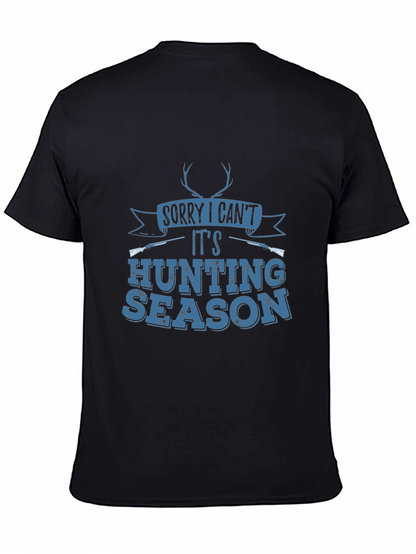 Hunting Season Graphic Tee - Mens Black T-Shirt