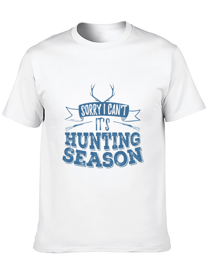 Hunting Season Graphic Tee - Mens Black T-Shirt