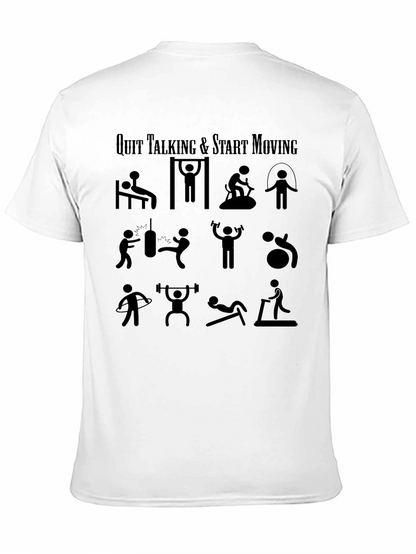 Workout Motivation T-Shirt - Start Moving