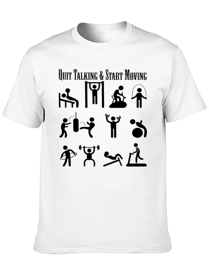 Workout Motivation T-Shirt - Start Moving