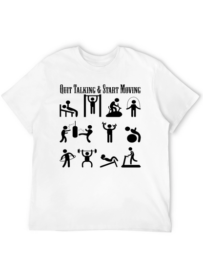 Workout Motivation T-Shirt - Start Moving