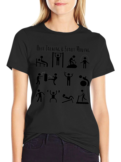 Workout Motivation T-Shirt - Start Moving