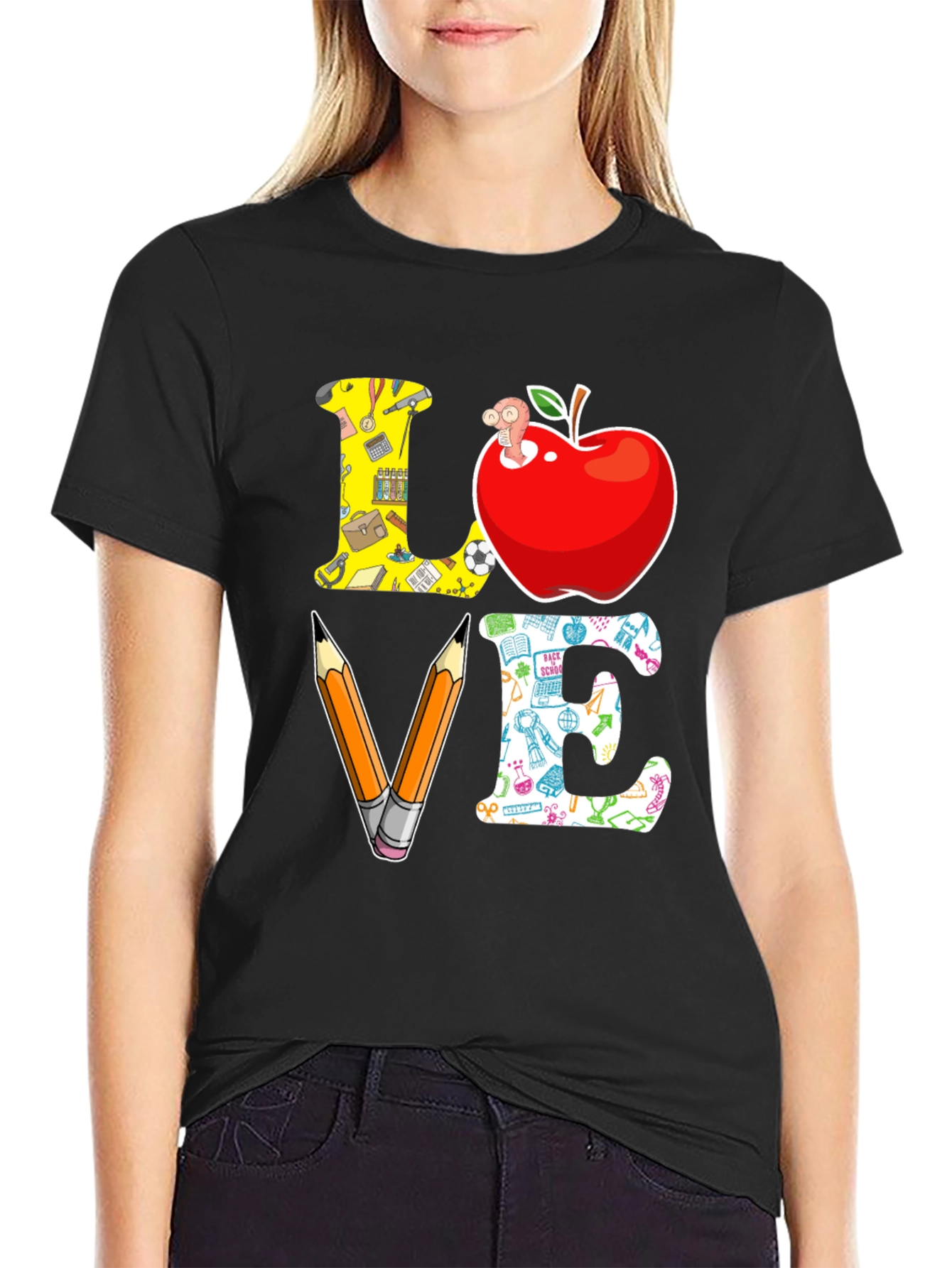 Teacher Love T-Shirt - Back to School Apparel