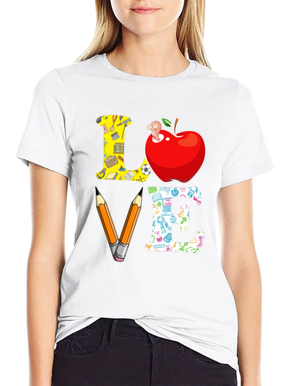 Teacher Love T-Shirt - Back to School Apparel