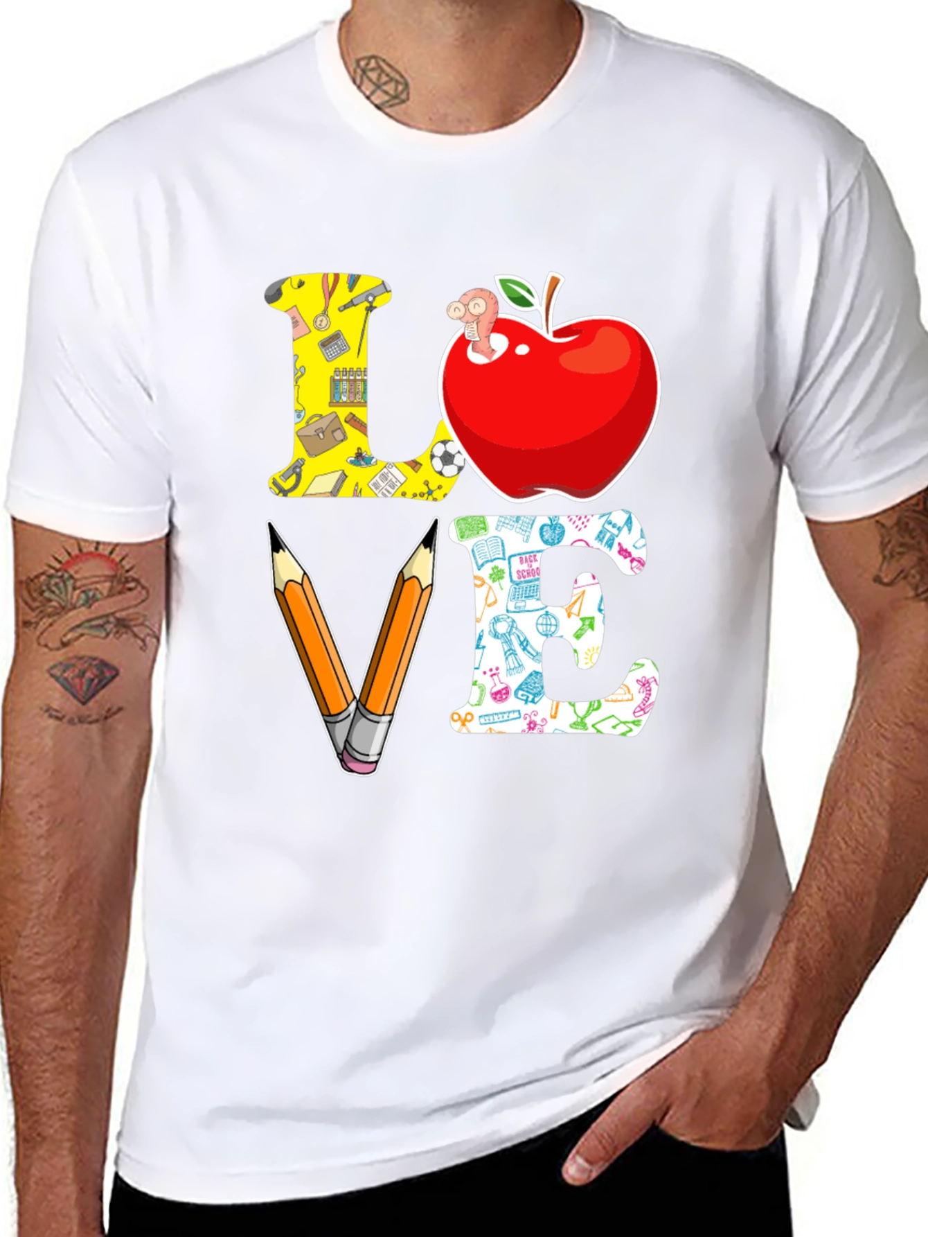Teacher Love T-Shirt - Back to School Apparel