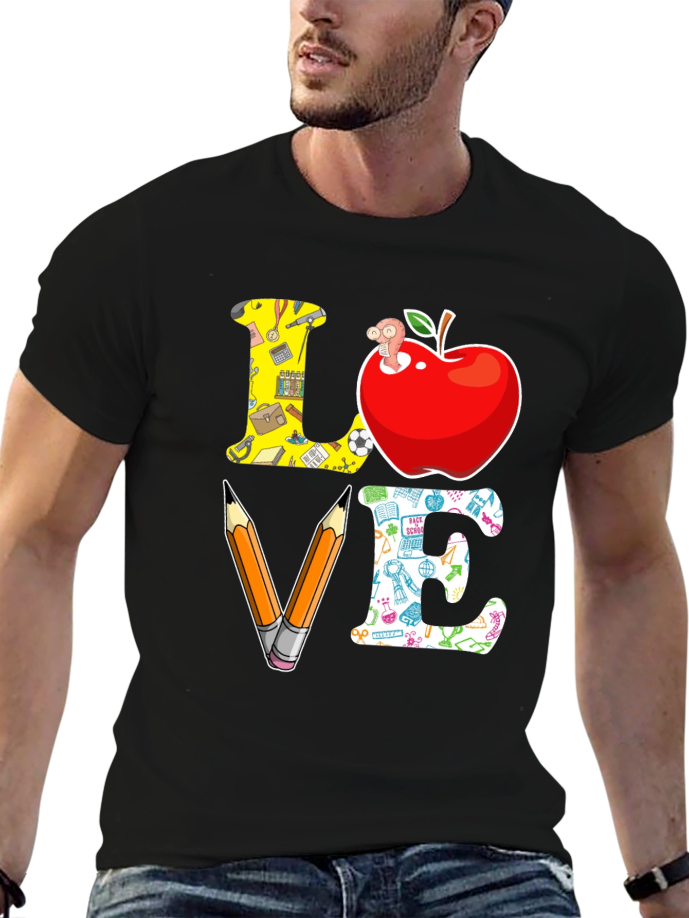 Teacher Love T-Shirt - Back to School Apparel
