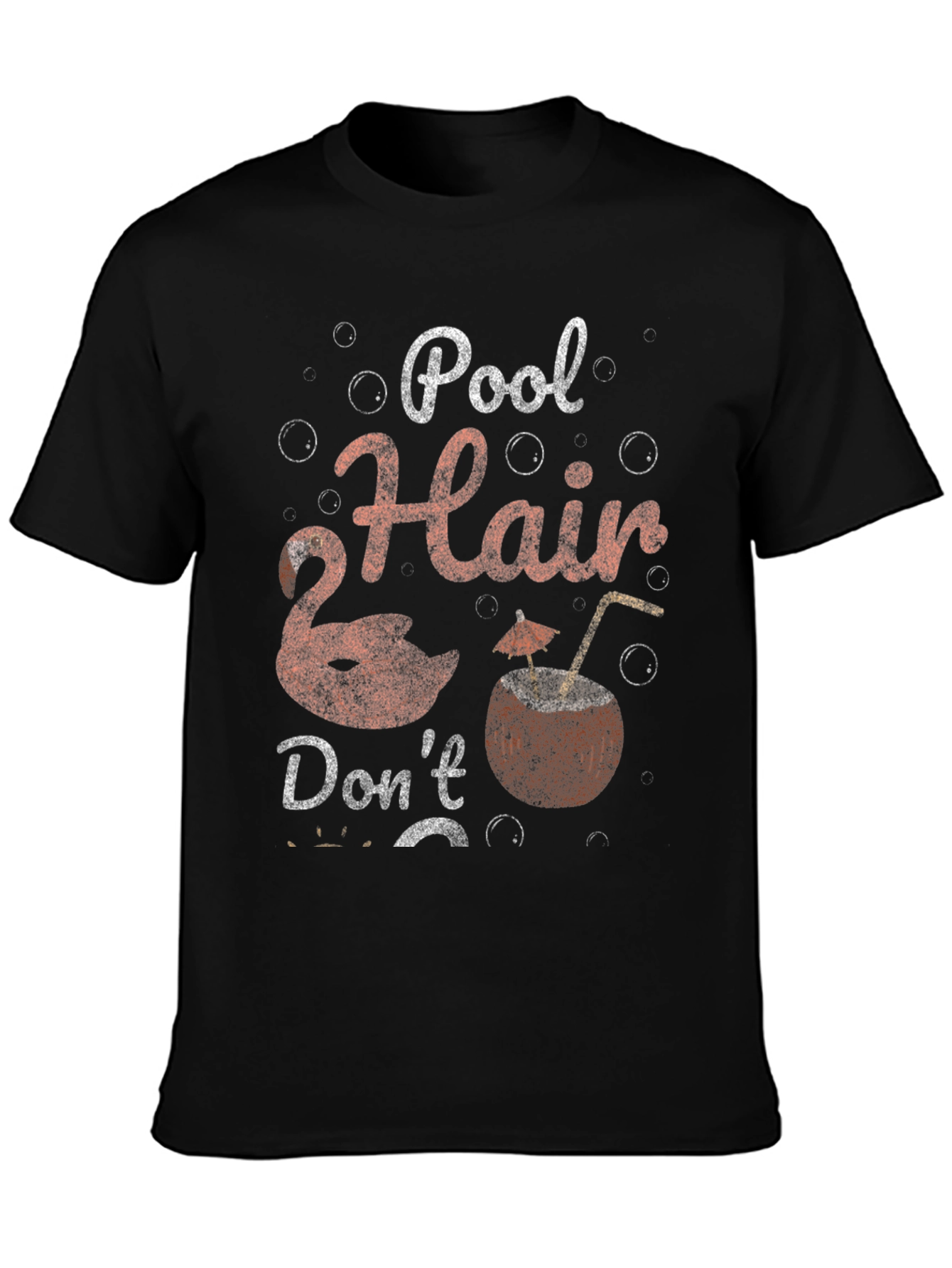 Pool Hair Dont Care Graphic Tee