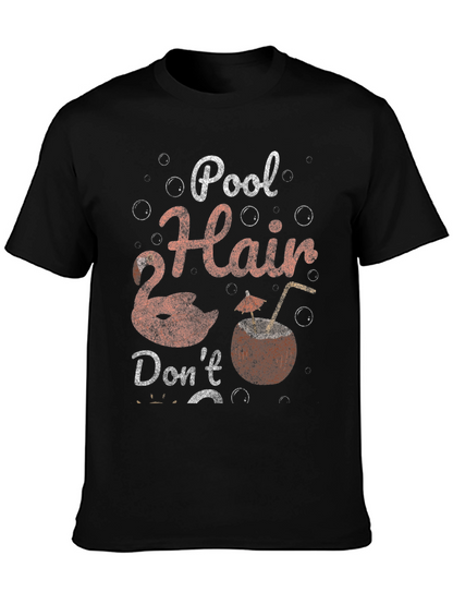 Pool Hair Dont Care Graphic Tee