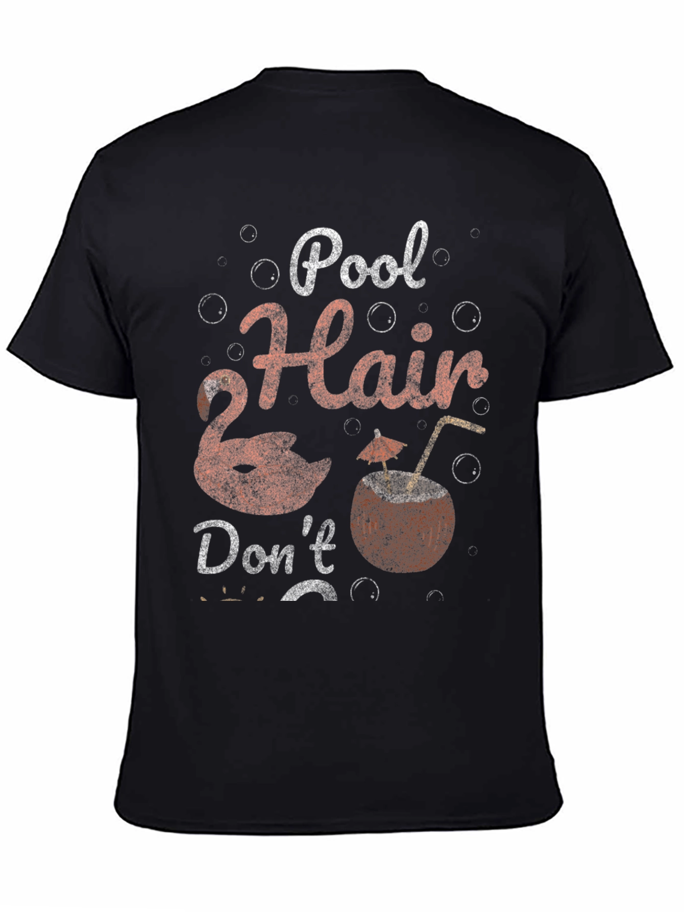 Pool Hair Dont Care Graphic Tee