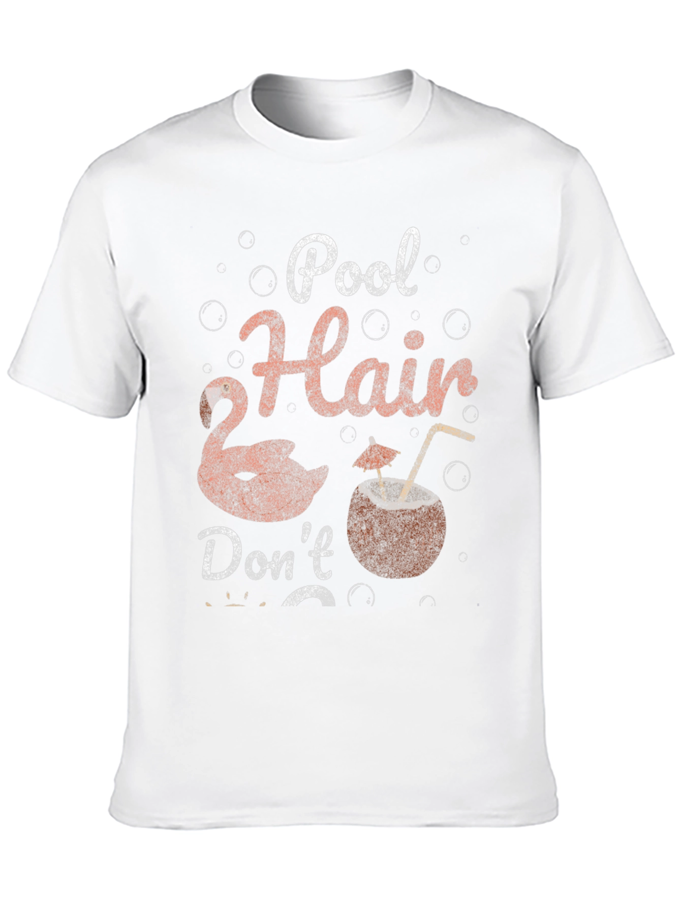 Pool Hair Dont Care Graphic Tee