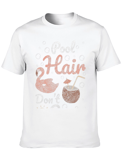 Pool Hair Dont Care Graphic Tee