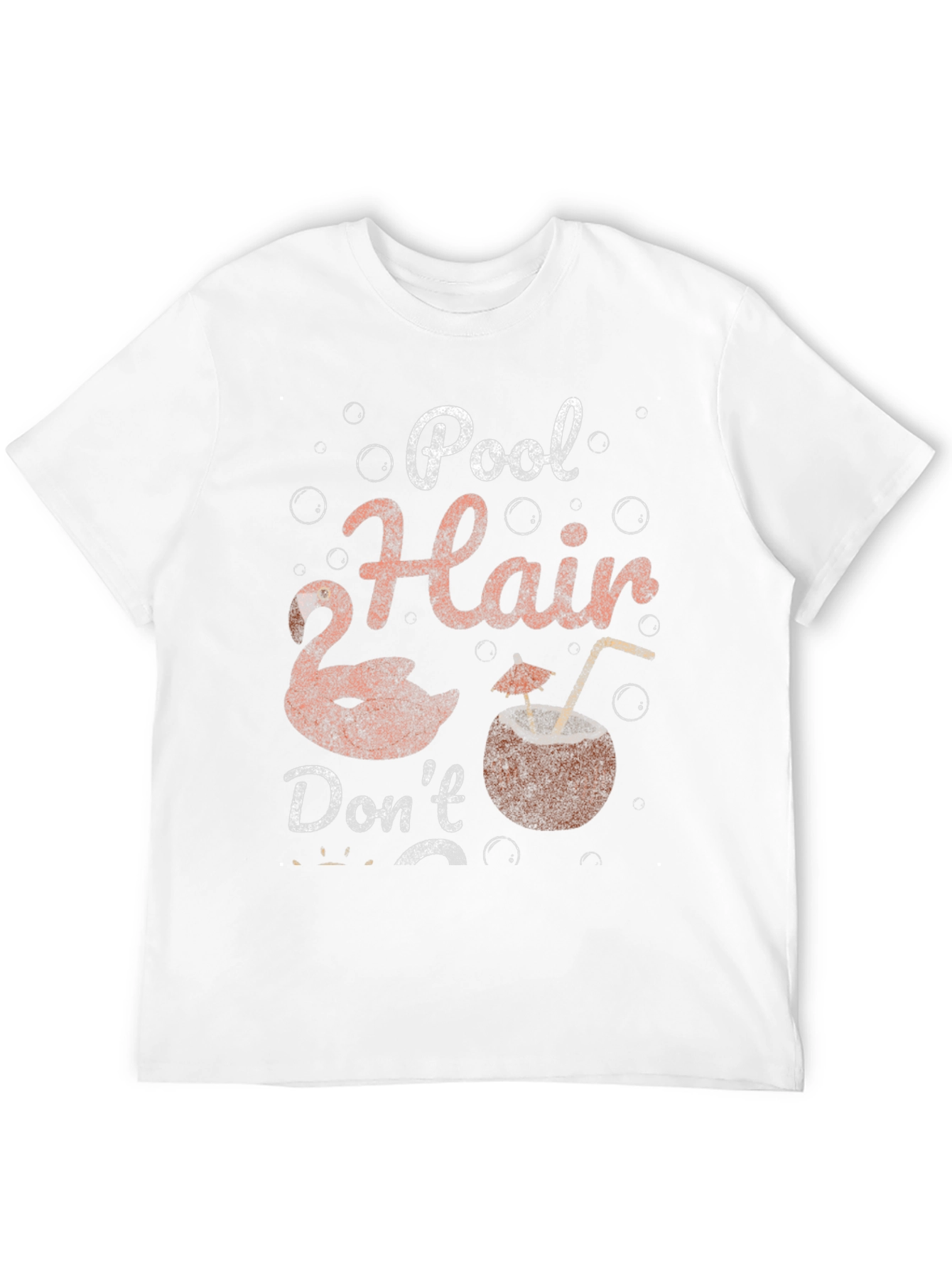 Pool Hair Dont Care Graphic Tee
