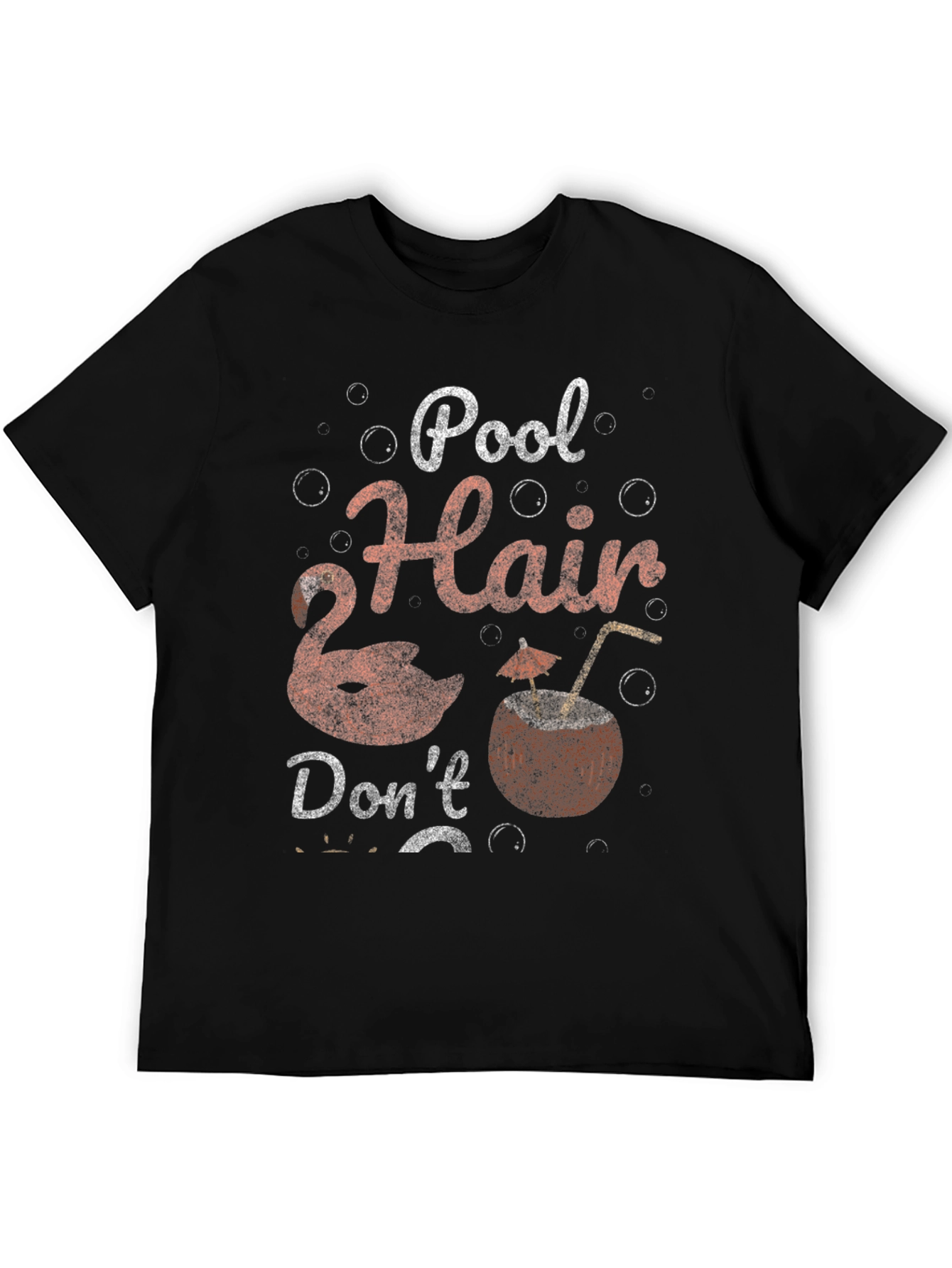 Pool Hair Dont Care Graphic Tee