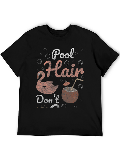 Pool Hair Dont Care Graphic Tee