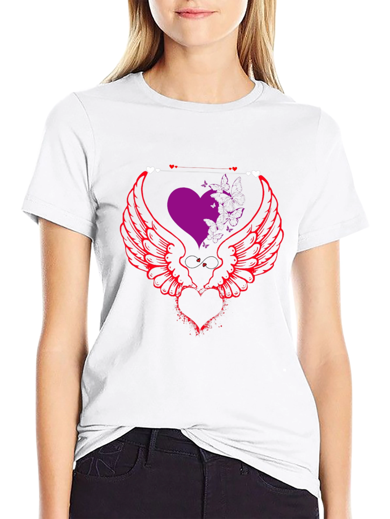Winged Heart Graphic Tee