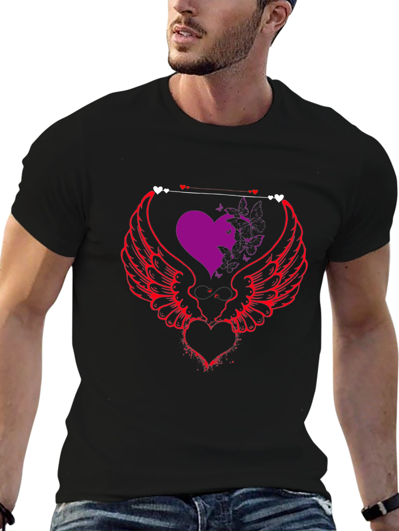 Winged Heart Graphic Tee