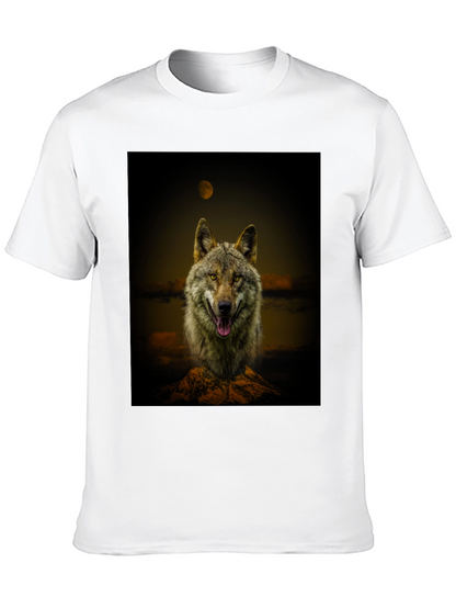 Wolf Graphic Print Tee