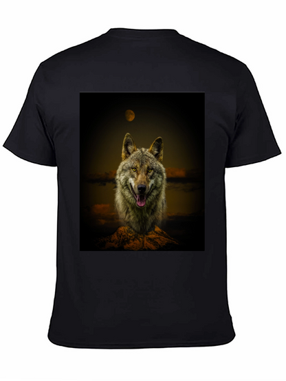 Wolf Graphic Print Tee