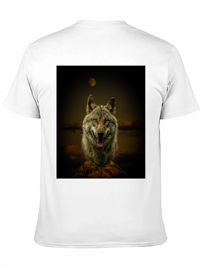 Wolf Graphic Print Tee