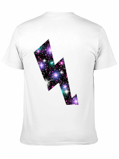 Galaxy Lightning Bolt Graphic Tee