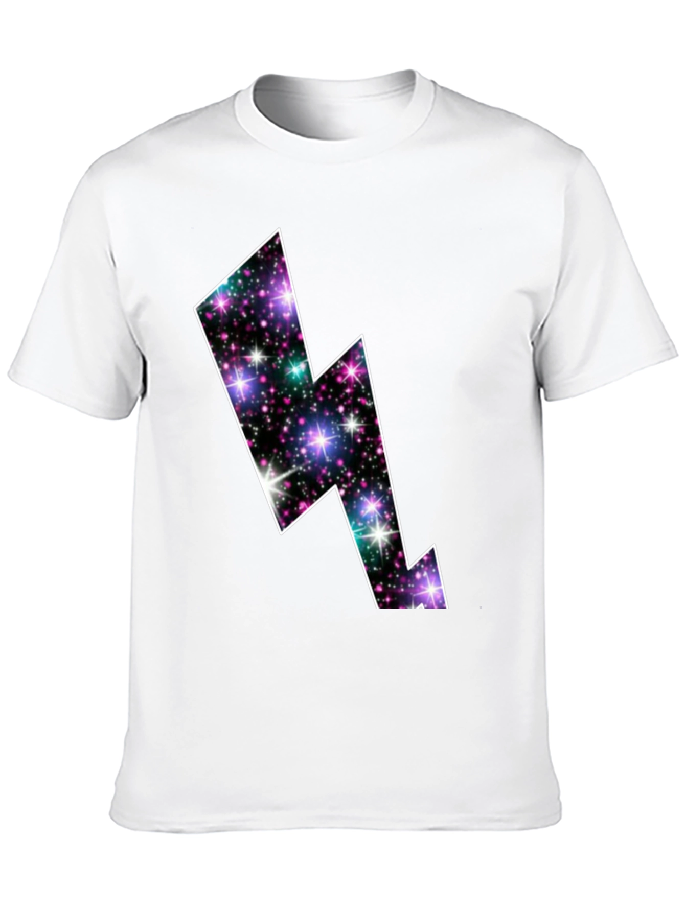 Galaxy Lightning Bolt Graphic Tee