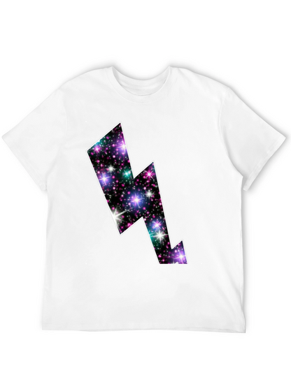 Galaxy Lightning Bolt Graphic Tee