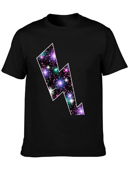 Galaxy Lightning Bolt Graphic Tee